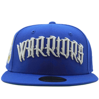 Golden State Warriors Colossal Pack 59Fifty Fitted Hat in majestic blue and glow white - New Era - State Of Flux