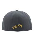 Golden State Warriors On Fire 59Fifty Fitted Hat in graphite and black - New Era - State Of Flux