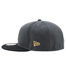 Golden State Warriors On Fire 59Fifty Fitted Hat in graphite and black - New Era - State Of Flux