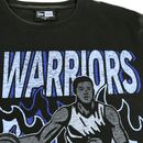 Golden State Warriors On Fire Tee in black - New Era - State Of Flux