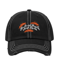 Good Time Hat in distressed black - Pas de Mer - State Of Flux