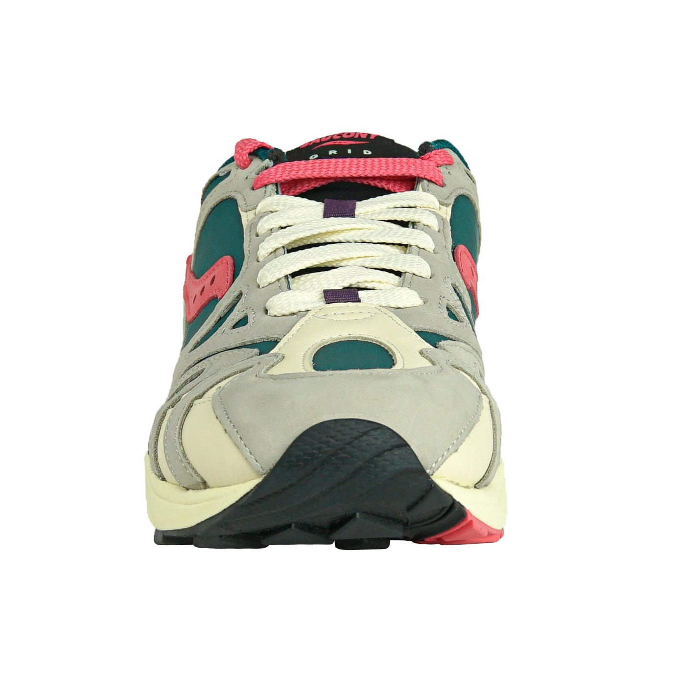 Grid Azura 2000 in beige and green - Saucony - State Of Flux