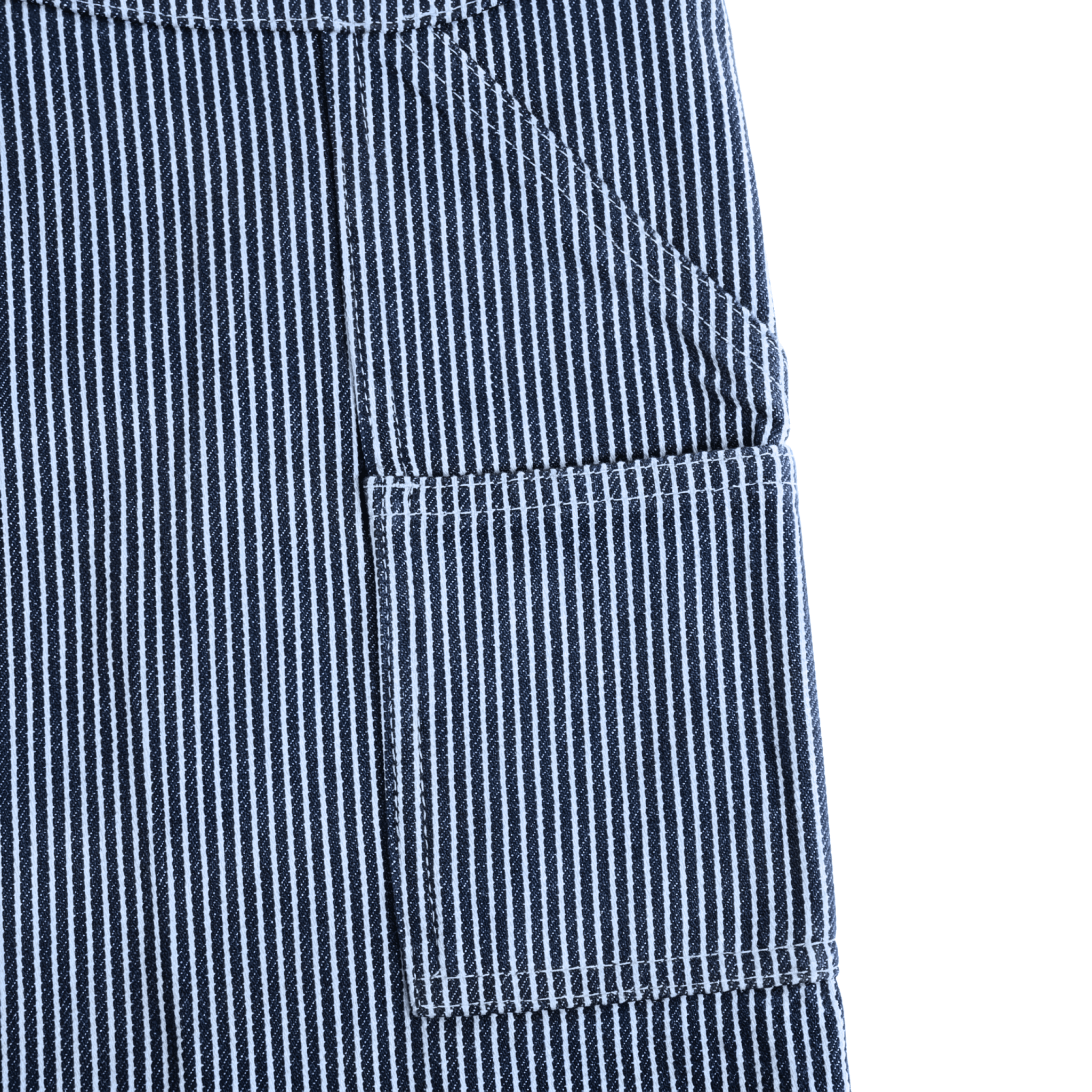 Hickory Stripe Carpenter Pants in retro indigo - Dickies - State Of Flux