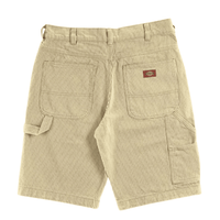 Hickory Stripe Carpenter Shorts in eucalyptus - Dickies - State Of Flux