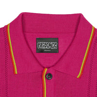 High Couture Polo Sweater in fucsia - Pas de Mer - State Of Flux
