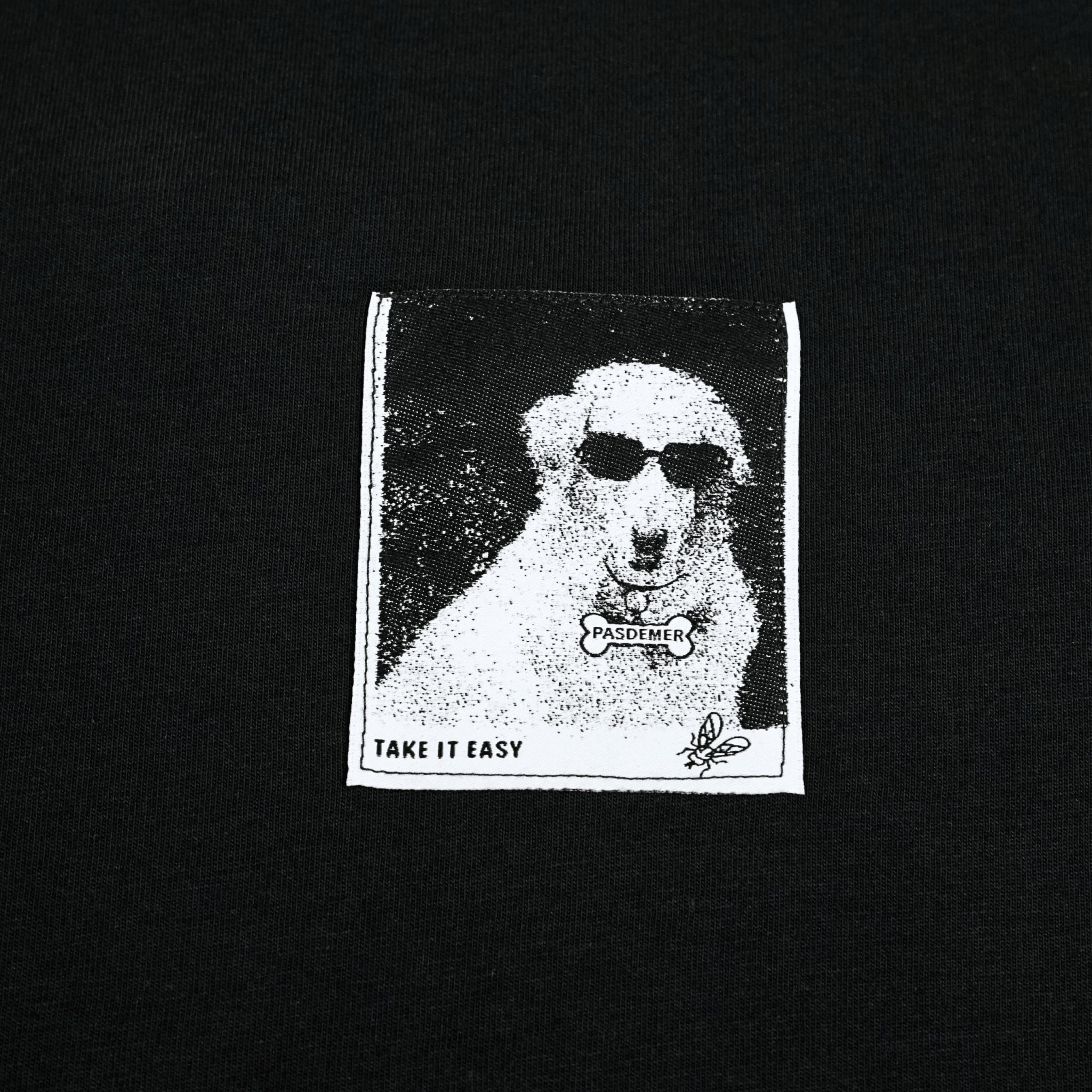 Internet Quotes Tee in black - Pas de Mer - State Of Flux
