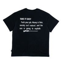 Internet Quotes Tee in black - Pas de Mer - State Of Flux