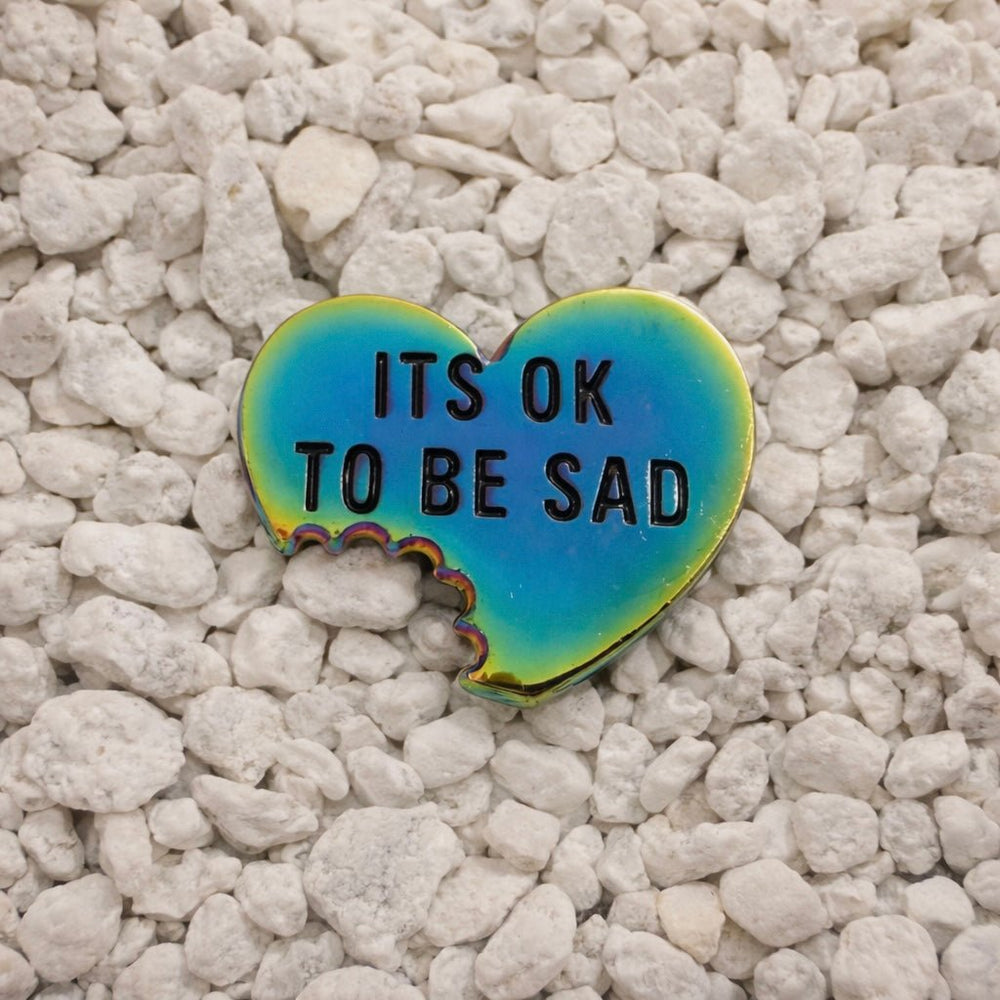 It's Ok To Be Sad Pin in multi