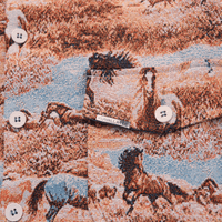Jacquard Jacket in stallion - Kuwalla Tee - State Of Flux