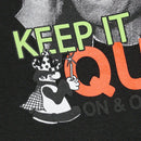 Keep It Quiet Tee in black - The Quiet Life - State Of Flux