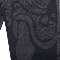 Kintaro Print Carpenter Pant in black - Individualist Lab - State Of Flux