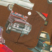 Let's Ride Short-sleeve Button-up in kobicha - State Of Flux - State Of Flux