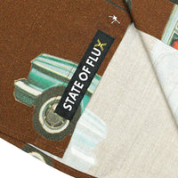 Let's Ride Short-sleeve Button-up in kobicha - State Of Flux - State Of Flux