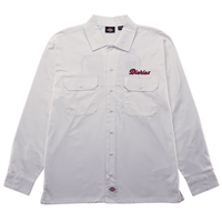 Lewistown Long - sleeve Button - Up Shirt in egret - Dickies - State Of Flux