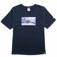 Live On Location Tee in navy - State Of Flux - State Of Flux