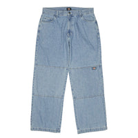 Loose Fit Double Knee Jeans in light denim - Dickies - State Of Flux