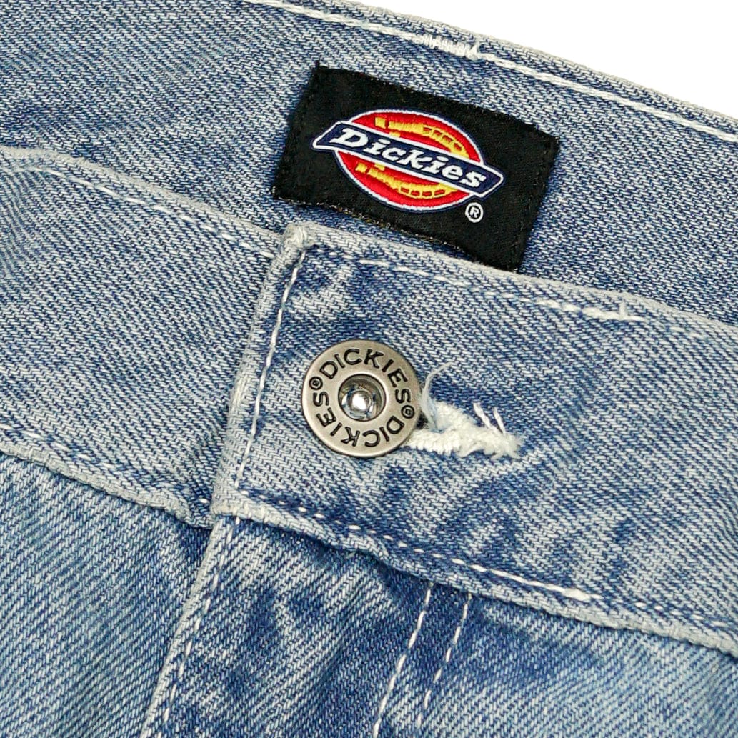 Loose Fit Double Knee Jeans in light denim - Dickies - State Of Flux