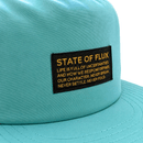 Mantra Nylon Cap in poolside blue - State Of Flux - State Of Flux