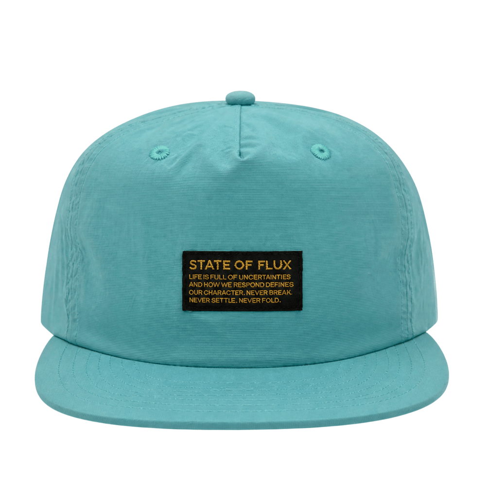 Mantra Nylon Cap in poolside blue