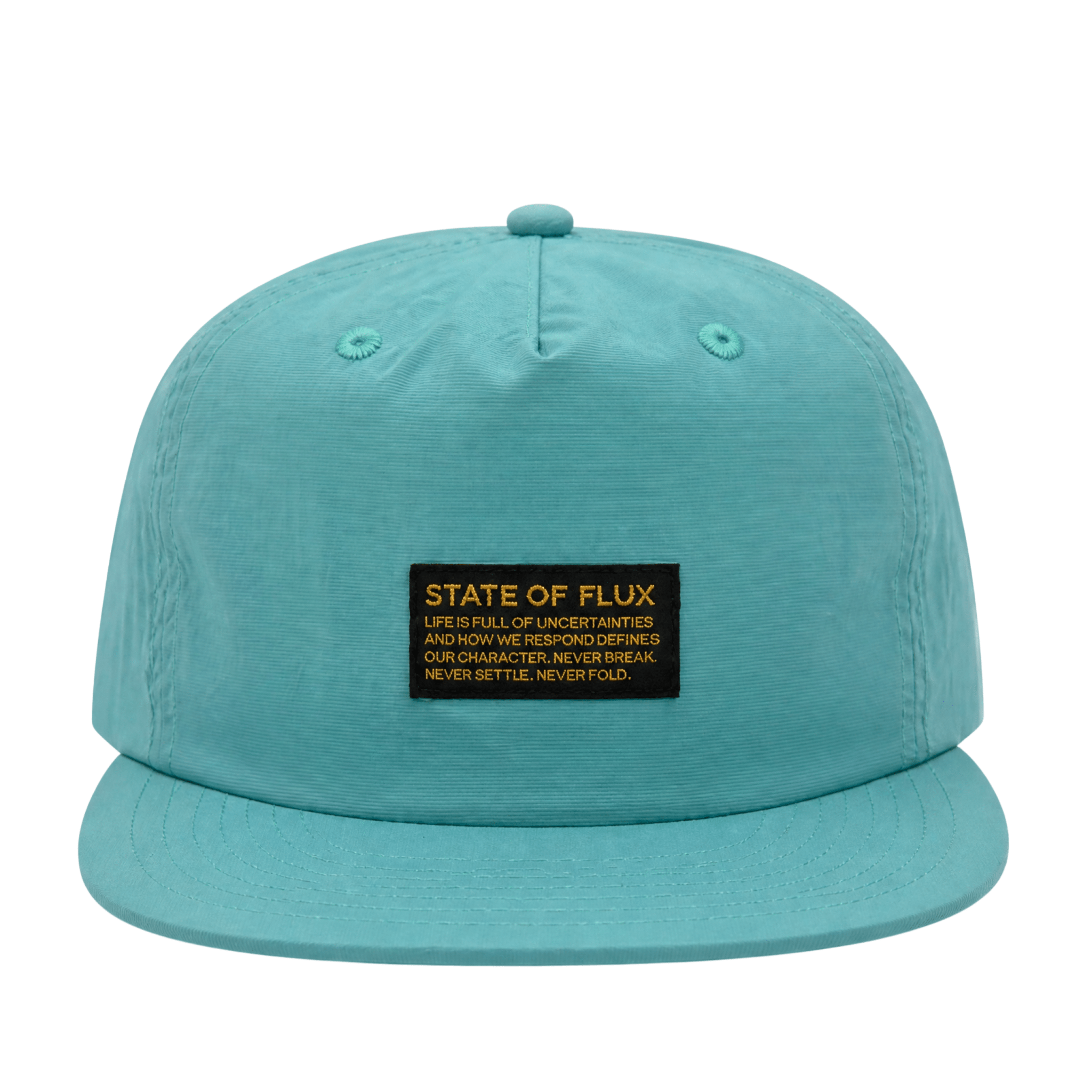 Mantra Nylon Cap in poolside blue