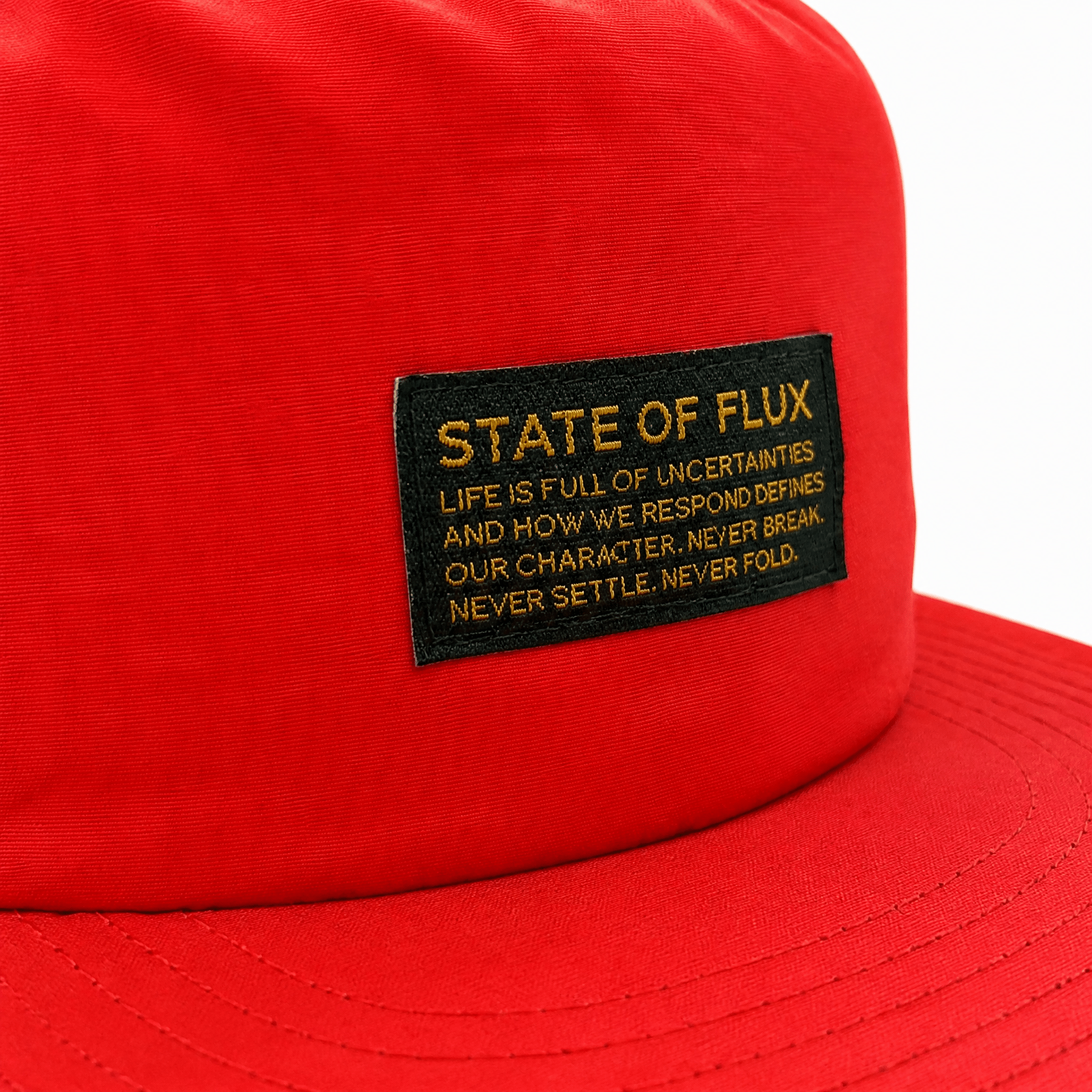 Mantra Nylon Cap in tangerine tango - State Of Flux - State Of Flux