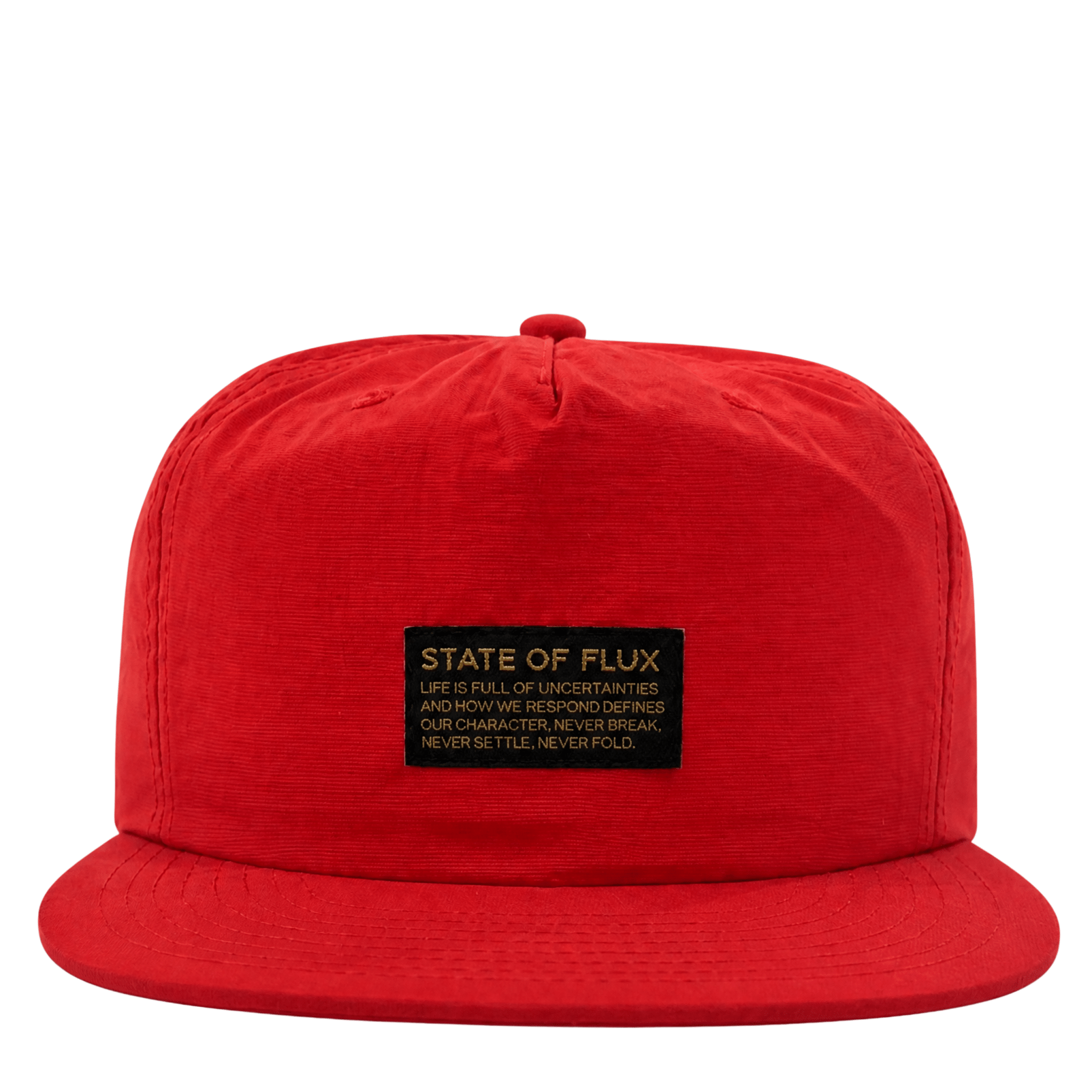Mantra Nylon Cap in tangerine tango - State Of Flux - State Of Flux