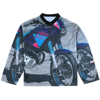Marsielle Moto Jersey in multi - Jungles Jungles - State Of Flux