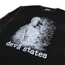 Martyr GFX Long - sleeve Tee in faded black - Devá States - State Of Flux