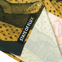 Matriarch Short - sleeve Button - up in vintage black - State Of Flux - State Of Flux