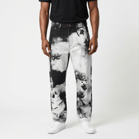 Meditation Allover Print Pants in black and white - XLARGE - State Of Flux