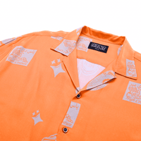 Midnight Desert Shirt in orange - Pas de Mer - State Of Flux