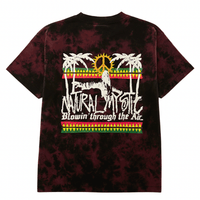 Mystic GFX Retro Tee in bleached black - Devá States - State Of Flux