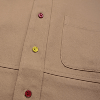 Never Settle Button - up in khaki - State Of Flux - State Of Flux