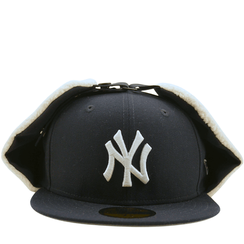 New York Yankees Dog Ear Classic 59Fifty Fitted Hat in navy