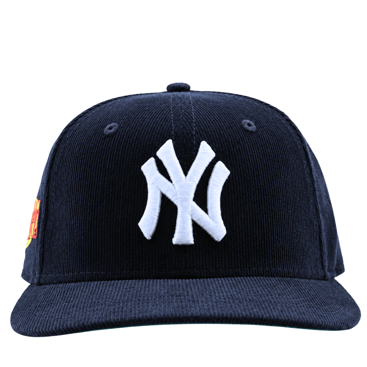 New York Yankees Seinfeld Corduroy 59Fifty Fitted Hat in navy and white