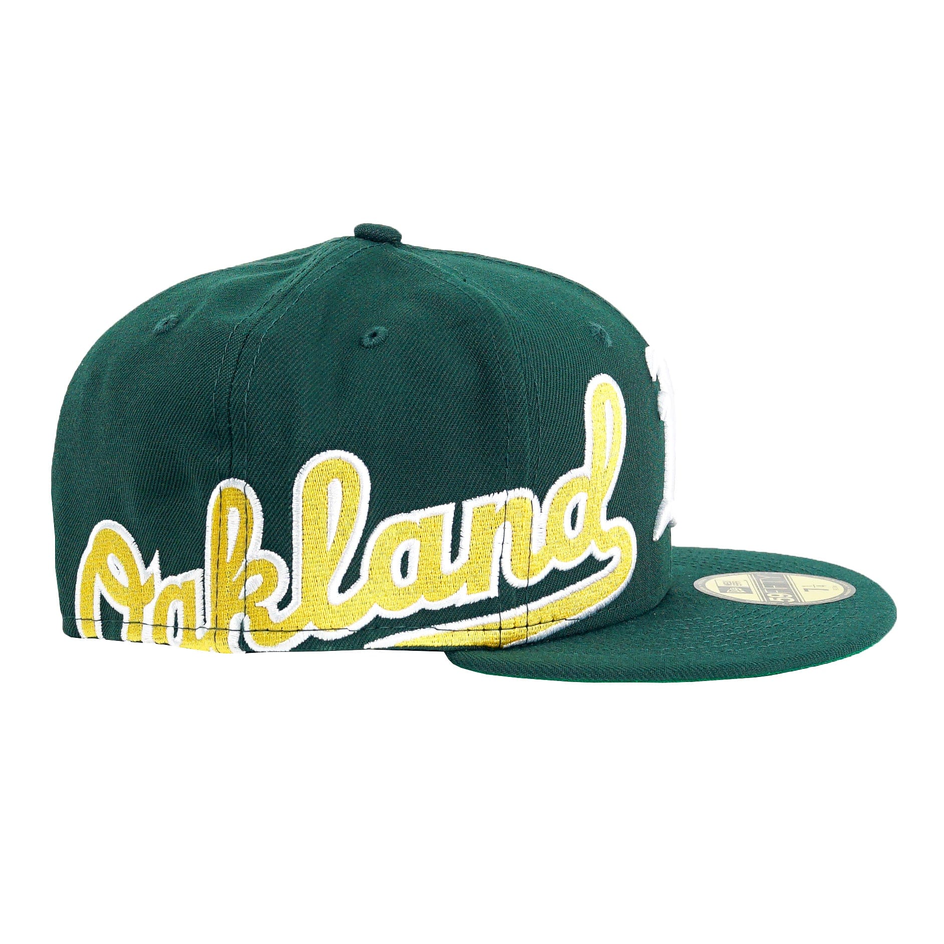 Oakland Athletics Sidesplit 59Fifty Fitted Hat in green - New Era - State Of Flux