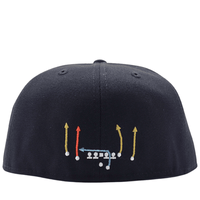 Oakland Raiders 4 Verts 59Fifty Fitted Hat in black - New Era - State Of Flux