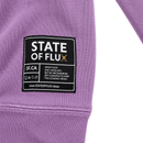 OG Mission Crewneck in lilac and black - State Of Flux - State Of Flux