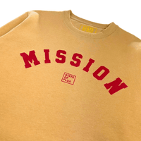 OG Mission Crewneck in marigold and scarlet - State Of Flux - State Of Flux