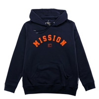 OG Mission Hoodie in black and orange - State Of Flux - State Of Flux