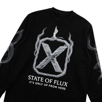 Only Up From Here Crewneck in black - State Of Flux - State Of Flux