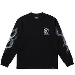 Only Up From Here Crewneck in black