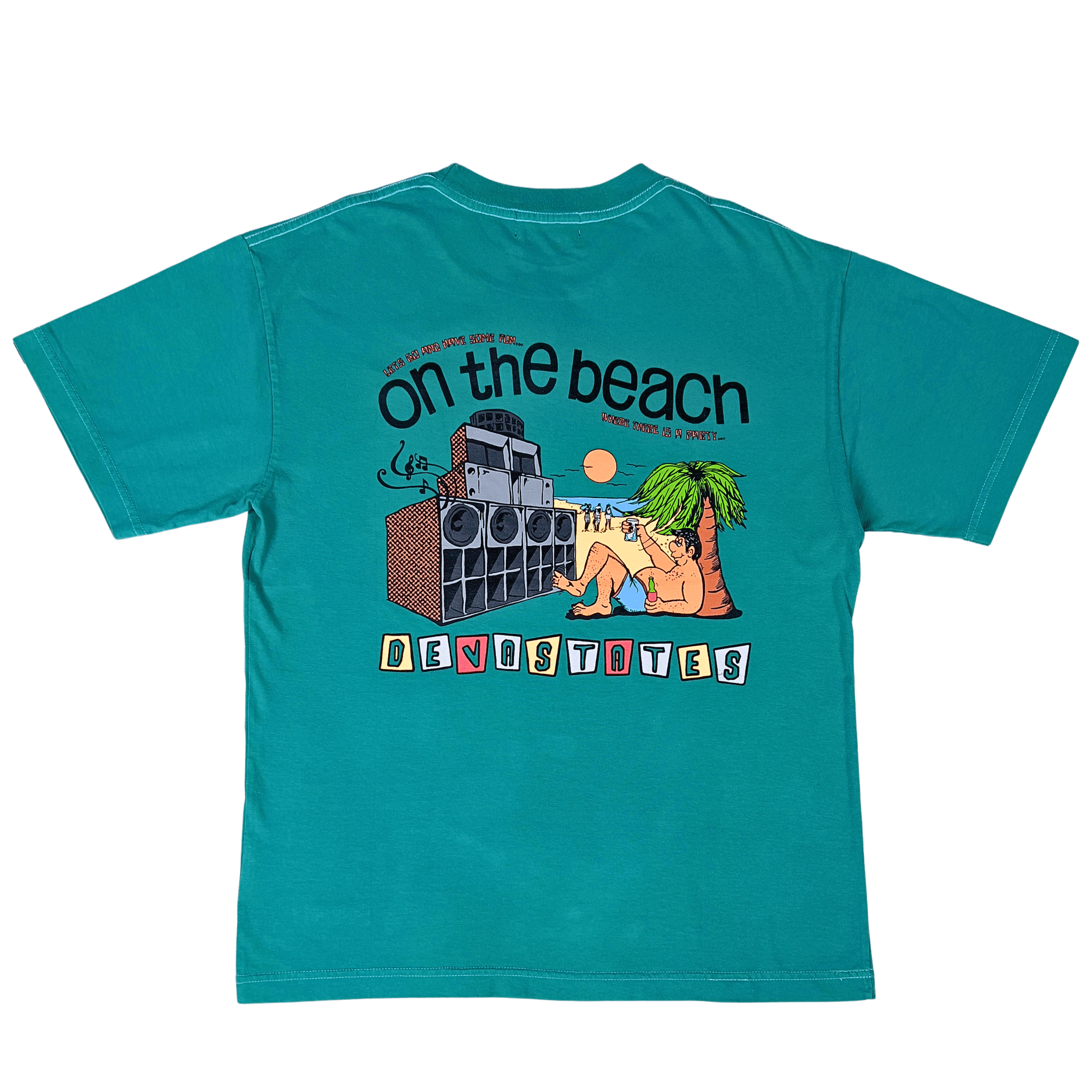 Paragon Tee in tropical teal - Devá States - State Of Flux