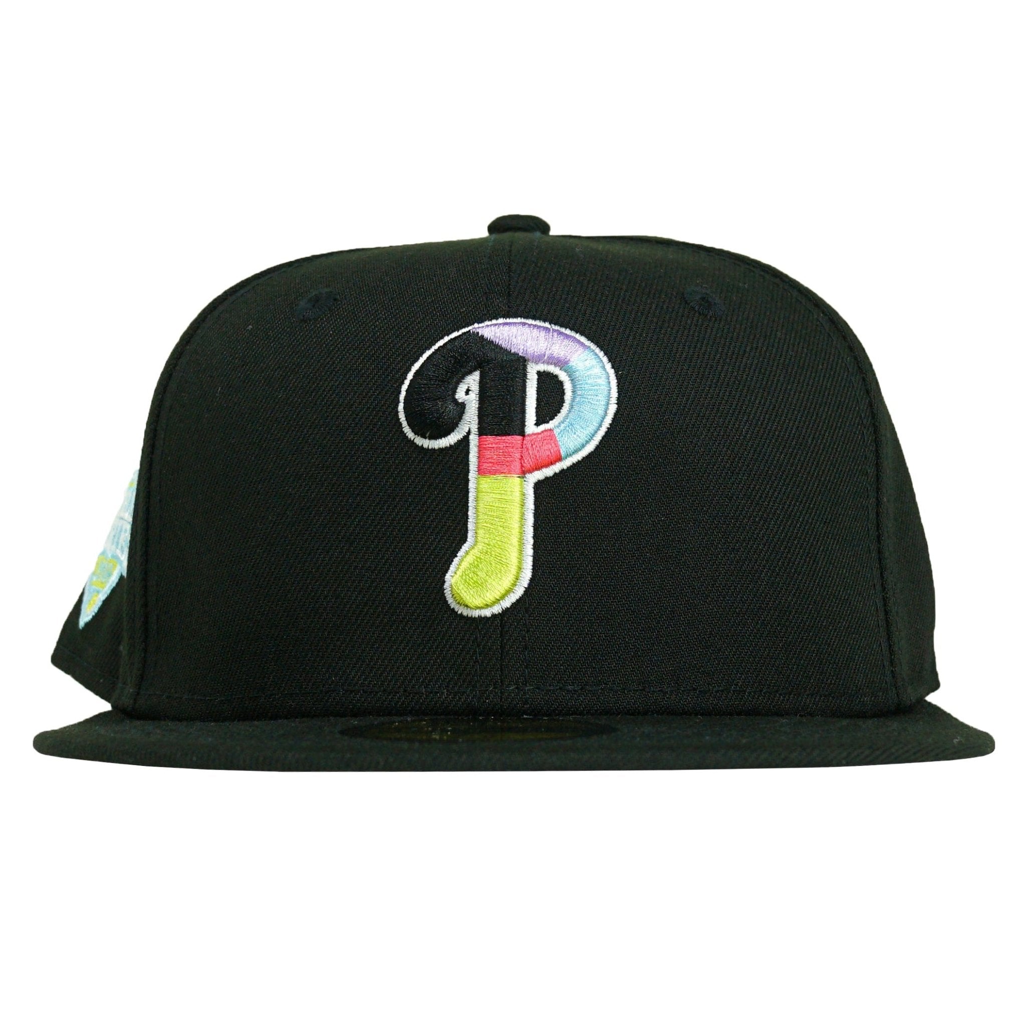 Philadelphia Phillies Colorpack 59Fifty Fitted Hat in black