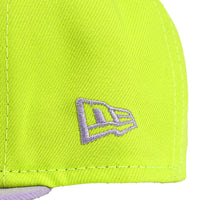 Pittsburgh Pirates 2 - Tone Colorpack 59Fifty Fitted Hat in neon yellow and lavender - New Era - State Of Flux