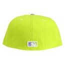 Pittsburgh Pirates 2 - Tone Colorpack 59Fifty Fitted Hat in neon yellow and lavender - New Era - State Of Flux