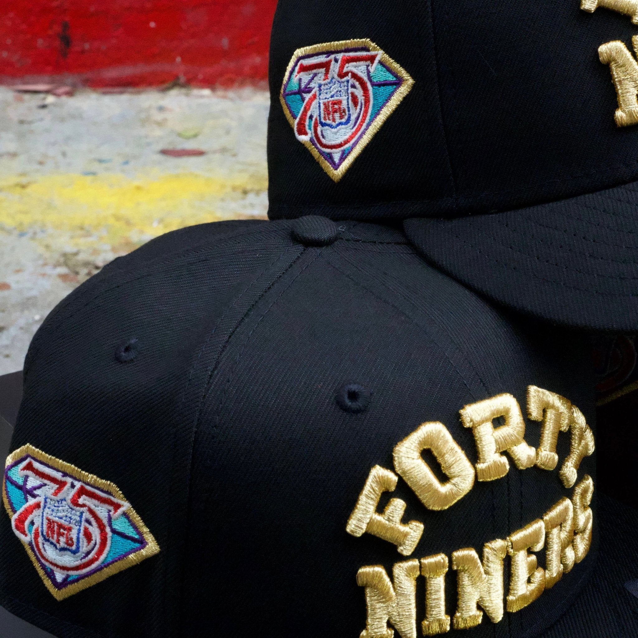 **PREORDER ONLY** San Francisco 49ers Golden Ticket V3 59Fifty Fitted Hat in black