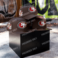 **PREORDER ONLY** San Francisco 49ers T.O. Pinky 59Fifty Fitted Hat in walnut - New Era - State Of Flux