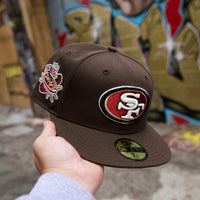 **PREORDER ONLY** San Francisco 49ers T.O. Pinky 59Fifty Fitted Hat in walnut - New Era - State Of Flux
