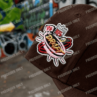 **PREORDER ONLY** San Francisco 49ers T.O. Pinky 59Fifty Fitted Hat in walnut - New Era - State Of Flux